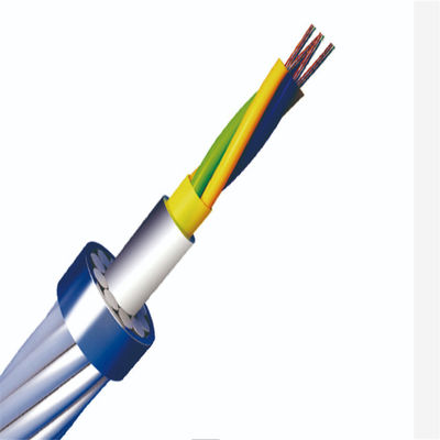Overhead Ground Wire OPGW Cable Aluminum Clad Steel Wire Optical Fiber OPGW Cable