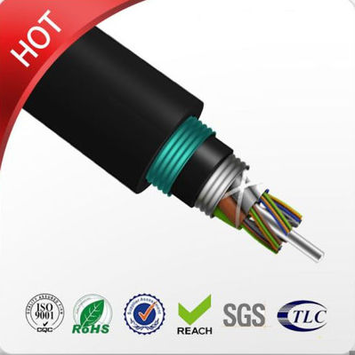 Double Armoured Outdoor Fiber Optic Cable GYTA53 Single Mode Compact Structure