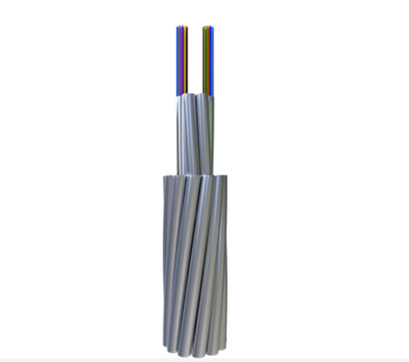 Telecommunication 12-72 fibers OPGW Fiber Optic Cable Stranded Tube using by